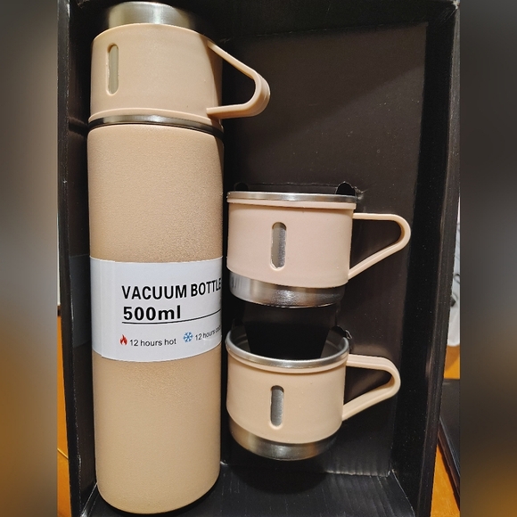 Unbranded Other - Stainless Steel Vacuum Insulated Thermos Set